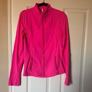 Lululemon Athletics Vibrant Pink Fuchsia Jacket Size 12